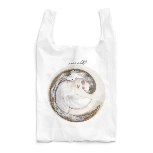 月の子 moon child Reusable Bag