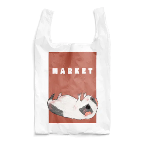 Guinea pig Market T エコバッグ