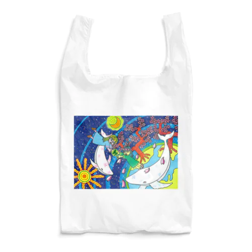 桜の女神と白いクジラ Reusable Bag