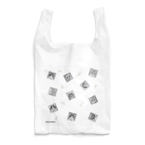 neko neko okao Reusable Bag