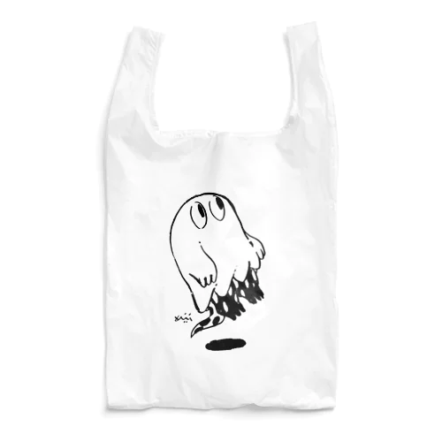 とんでるニセおばけ Reusable Bag