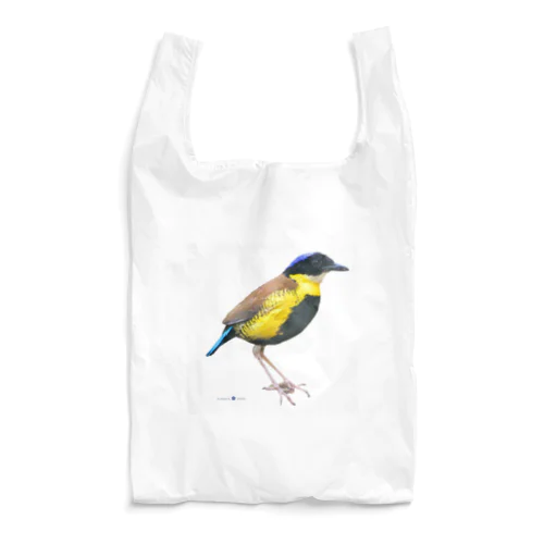 クロハラシマヤイロチョウの小物 Reusable Bag