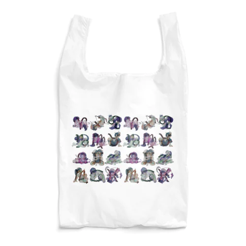 12星座 記号入 大集合 Reusable Bag