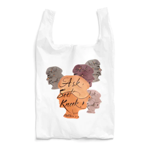 ASK SEEK KNOCK Reusable Bag