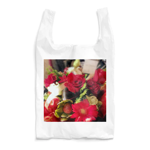 花束　赤💐 Reusable Bag