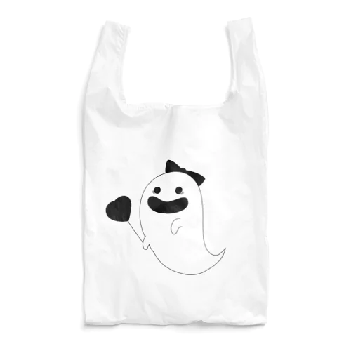 おばけちゃん〈黒〉 Reusable Bag