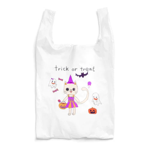 トリック・オア・トリート　ねこ Reusable Bag