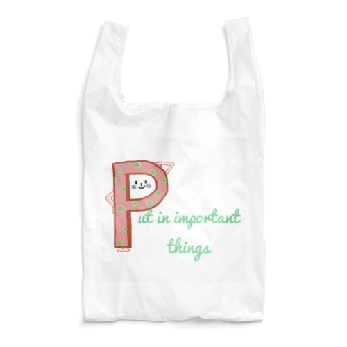 イニシャルズ⭐︎Put in important thingsバッグ Reusable Bag