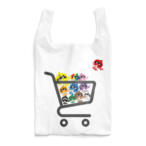 花峰連者KAHO☆RANGER 　エコバッグ Reusable Bag