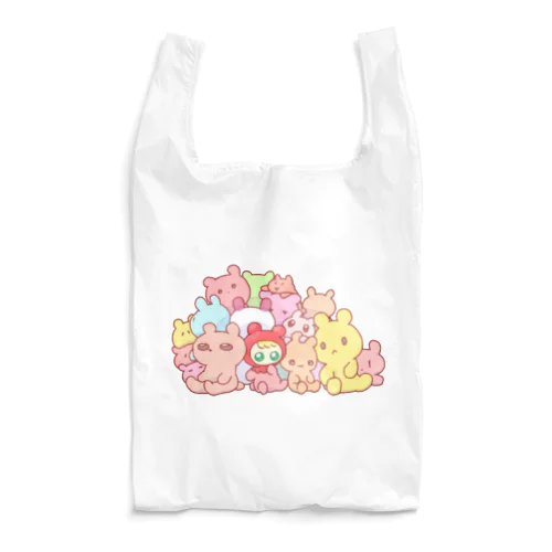 ぬいぐるみとてでべびちゃん Reusable Bag