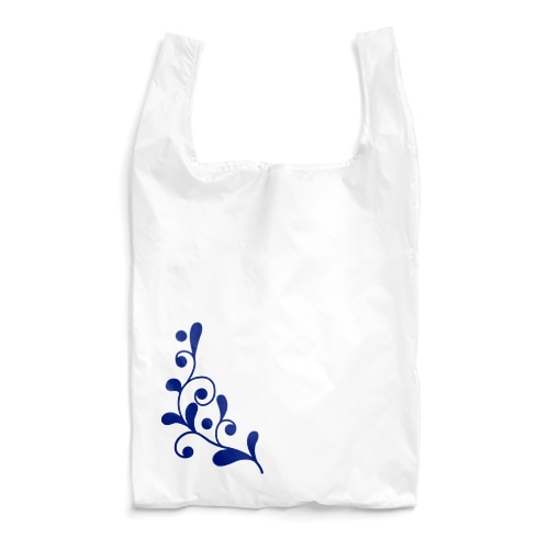 青うねうね模様 Reusable Bag