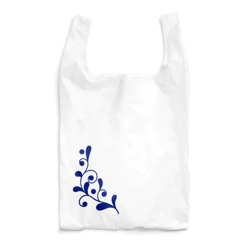 青うねうね模様 Reusable Bag