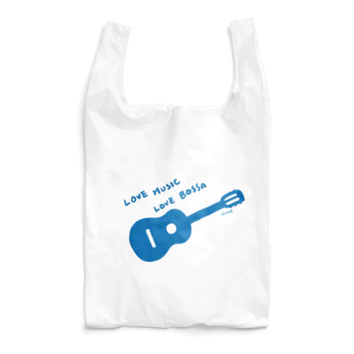 Love Bossa (Blue) Reusable Bag