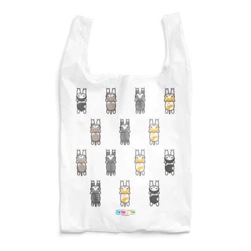 4匹の子猫応援 Reusable Bag