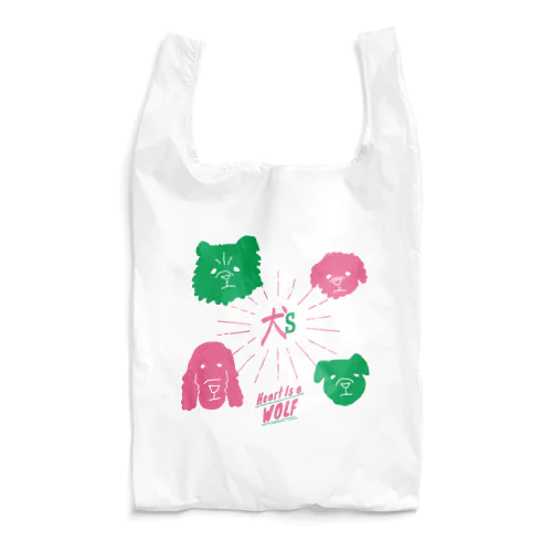 犬ズ🐕心はオオカミ Reusable Bag