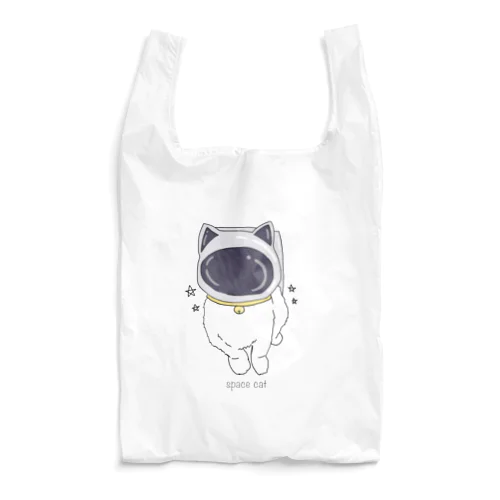 宇宙ねこ。 Reusable Bag