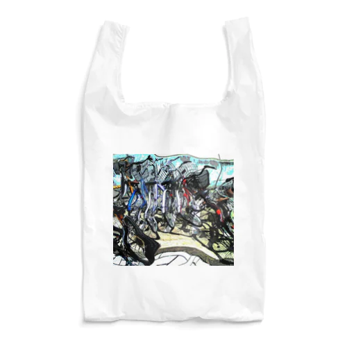 自転車ドミノ Reusable Bag
