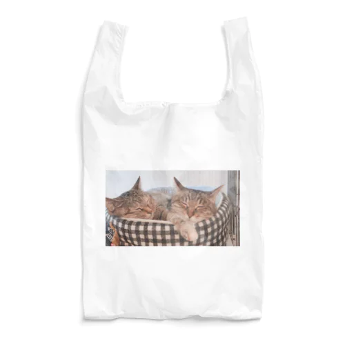 猫ちゃんとお買い物 Reusable Bag