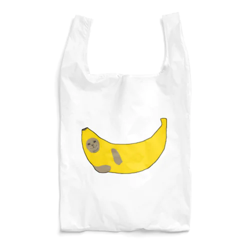 【エコバッグ】バナナアザラシ Reusable Bag