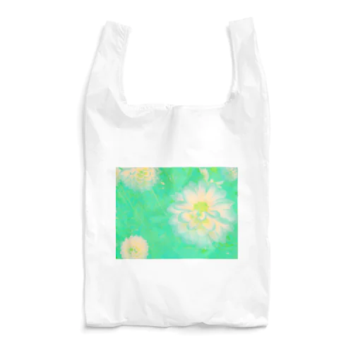 花＊花　ペパーミントグリーン Reusable Bag