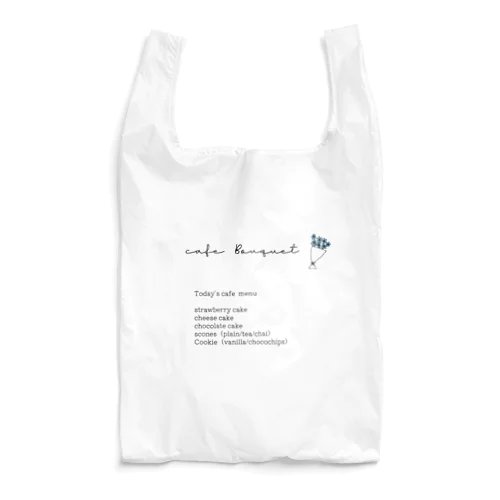 cafe bouquet original lettering Reusable Bag