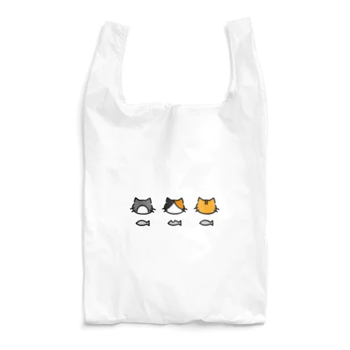 ねこ三兄弟 Reusable Bag