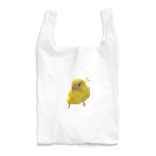 ねぐせいんこ Reusable Bag