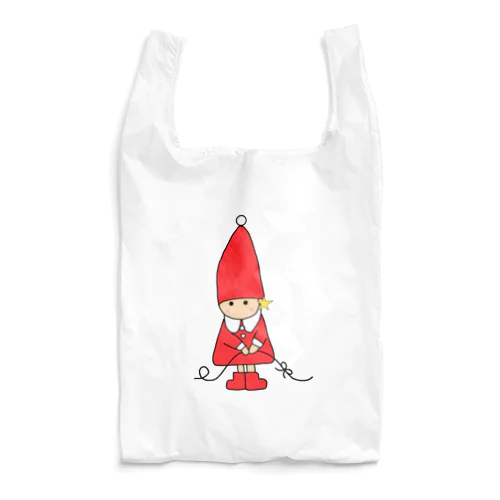 赤い服ののえるちゃん Reusable Bag