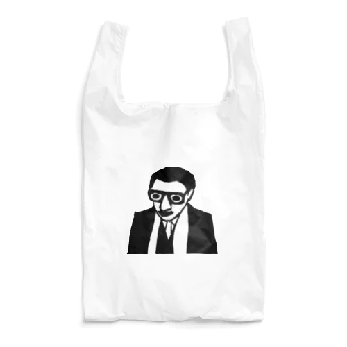 眼鏡の紳士 01 Reusable Bag