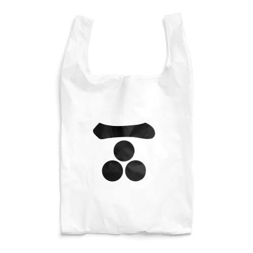 毛利元就/長門三つ星/ブラック Reusable Bag