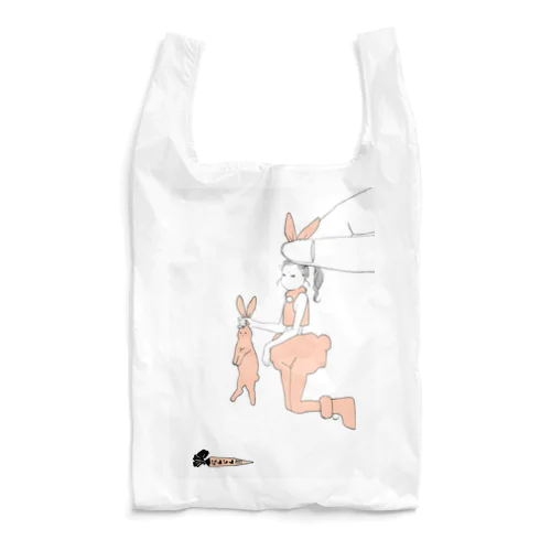 つままれうさちゃん Reusable Bag