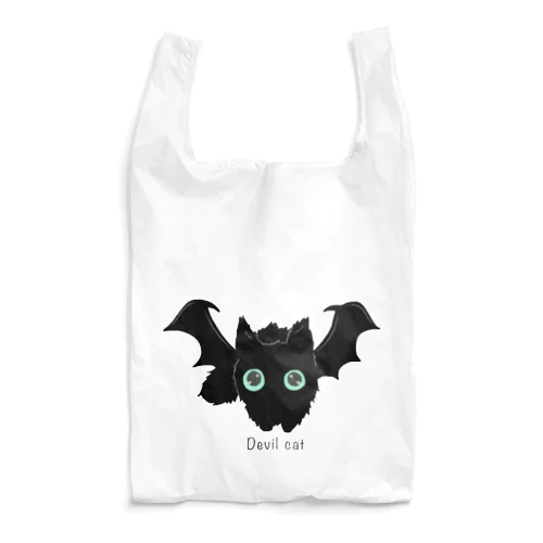 悪魔みたいな猫 Reusable Bag