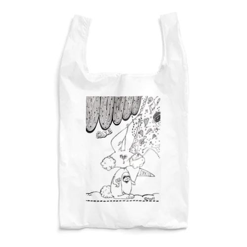 うさ恋★白黒に〠恋してる Reusable Bag