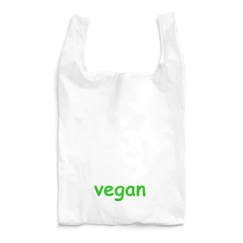 vegan（緑ロゴ） エコバッグ