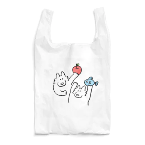 わくわくお買い物オオカミ Reusable Bag