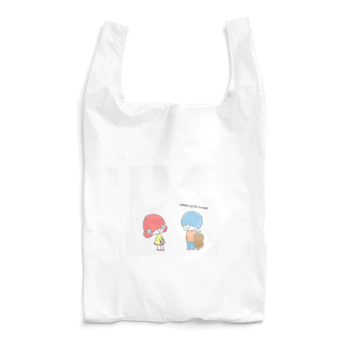 はなちゃんとにくやま君 Reusable Bag