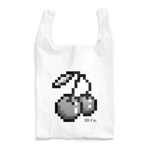 ドットチェリー（モノトーン） Reusable Bag