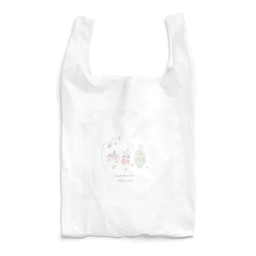 ねこさんとクリスマス Reusable Bag