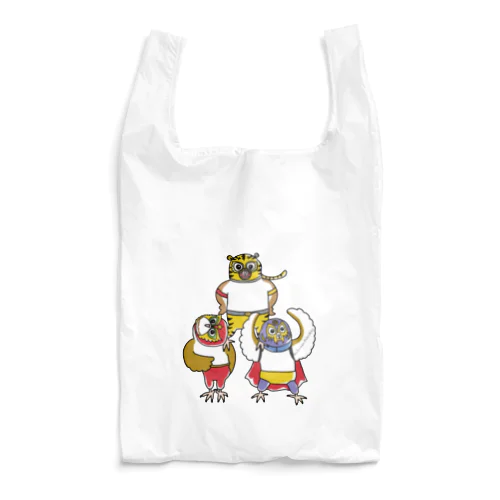 フクメンフクロウ Reusable Bag