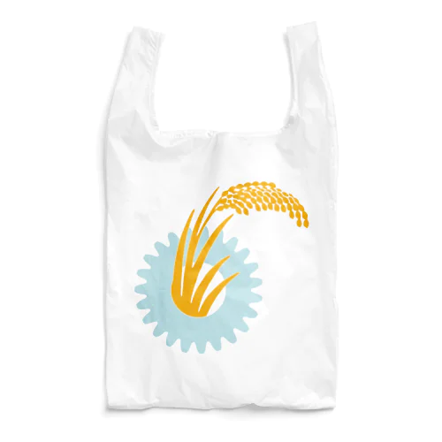 稲穂と歯車 Reusable Bag