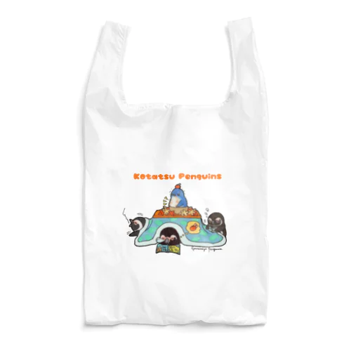 コタツとミカンとぺんぎん Reusable Bag