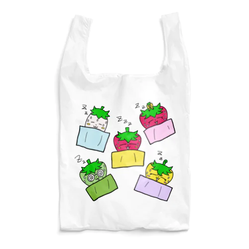 いちごのチーゴくん　みんなでおねんね Reusable Bag