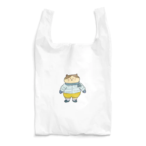 ぱくぱく村の自称雪かき名人 Reusable Bag