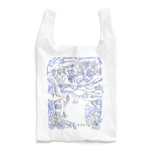 林の中へ（雪の日） Reusable Bag