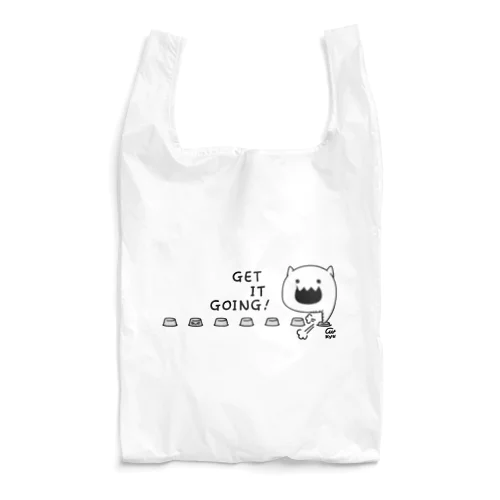 やるきボタンB Reusable Bag