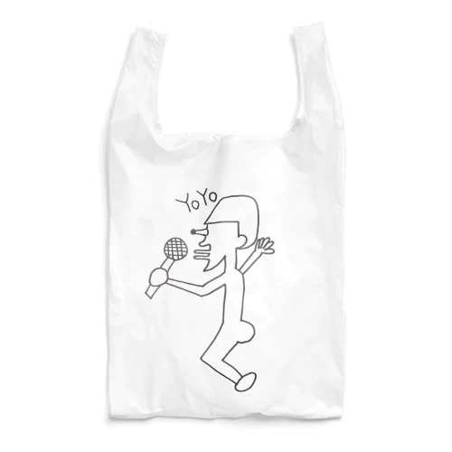 ラッパーくん。 Reusable Bag