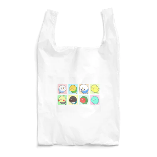 ゆるゆるインコデザイン Reusable Bag