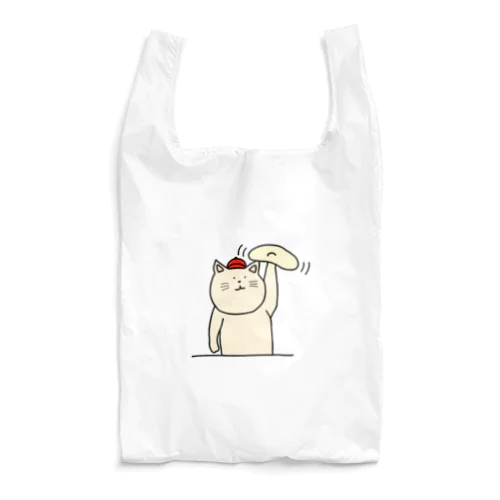 ピザ屋さんねこ Reusable Bag