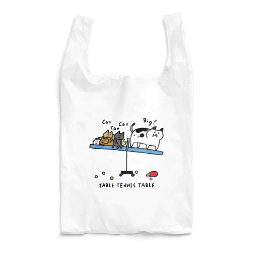 卓球　居心地の良い卓球台 Reusable Bag