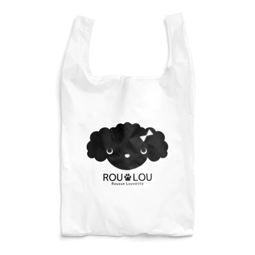 オオカミのROU LOU　お友達のトイプードル  Reusable Bag